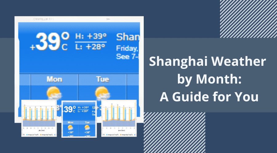 Shanghai Weather by Month